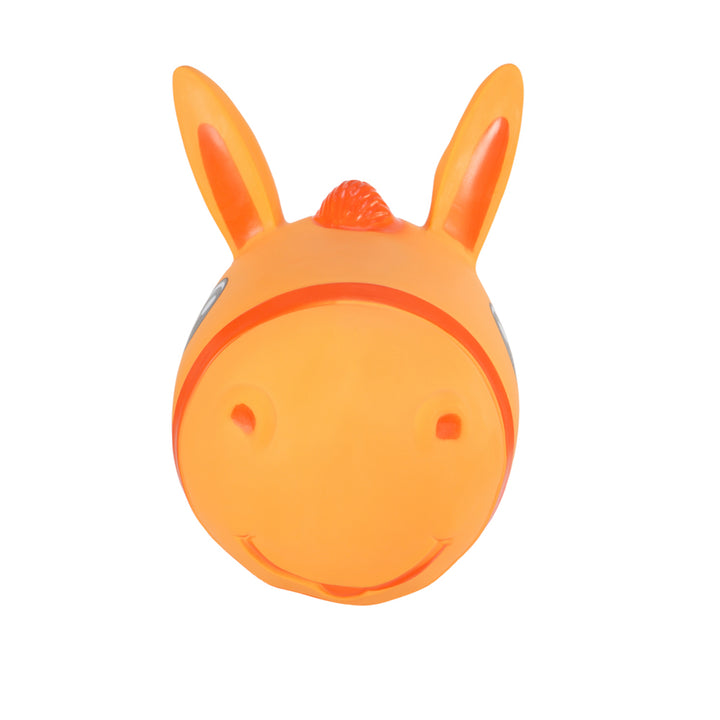 Hoppimals Rubber Jumping Animal Orange Horse - un plaisir de saut énorme et unique