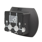 Maclean Energy MCE366 - PC+ALU, 20W (1600lm) Neutraal Witte 4000K IP65 grijze LED wandlamp met PIR sensor