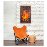 Infrarood, flexibel verwarmingspaneel met schakelaar - 430W - TRIO - EO400 design 1 haard - afmetingen 100x57cm