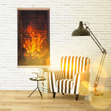 Infrarood, flexibel verwarmingspaneel met schakelaar - 430W - TRIO - EO400 design 1 haard - afmetingen 100x57cm