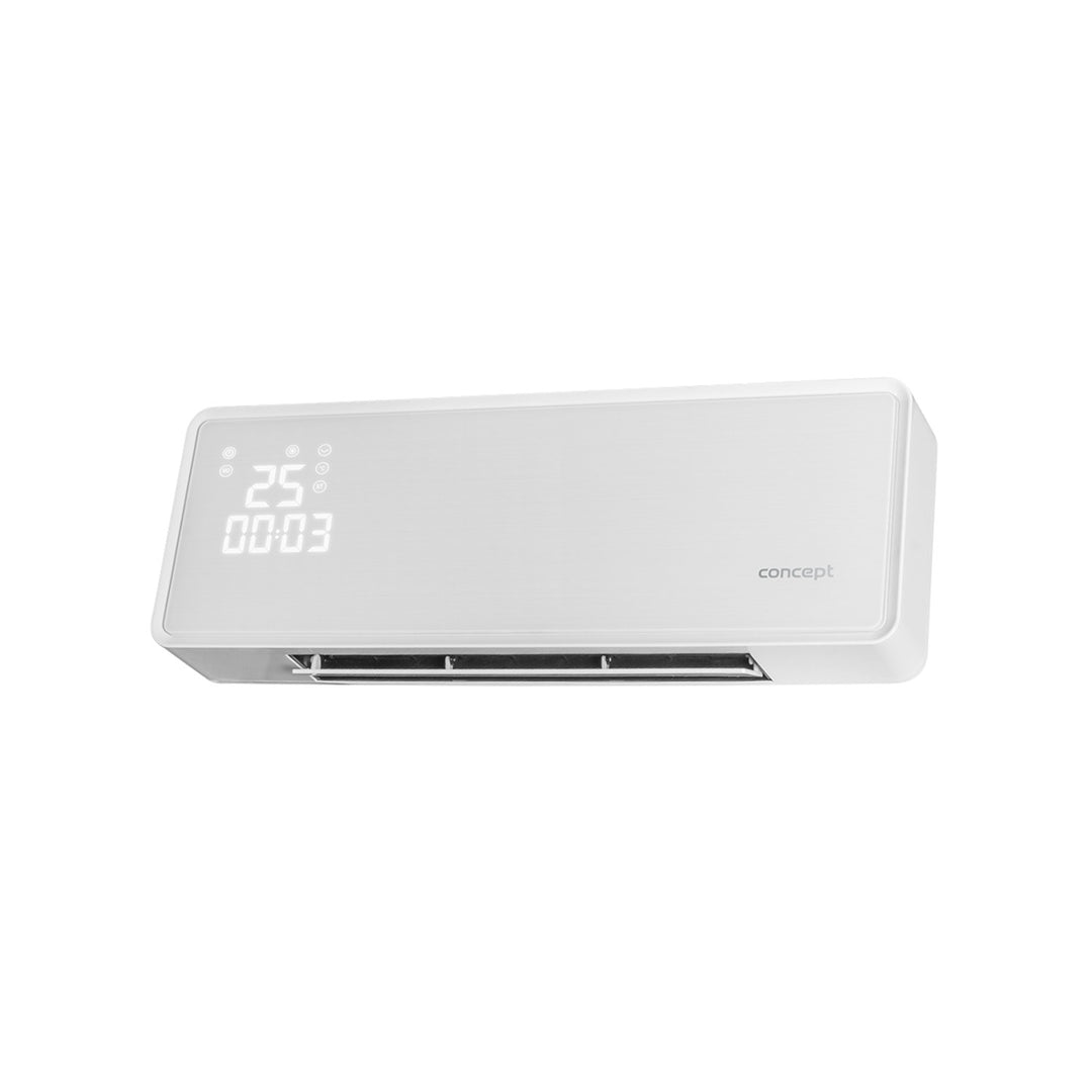 Concept QH4000 Witte Keramische Wandverwarmer met Afstandsbediening