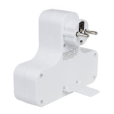 Maclean MCE224 Stopcontact Viervoudig met aan/uit schakelaar Stabilisatievoet Schuko type, 2x2.5A, 2x16A