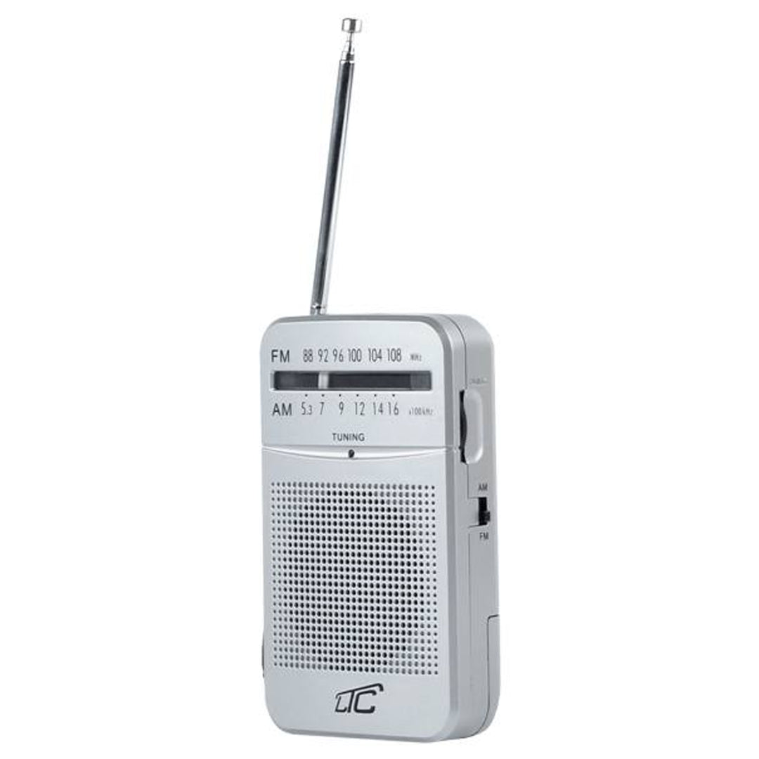 LTC Retro Lega draagbare radio met een telescopische antenne
