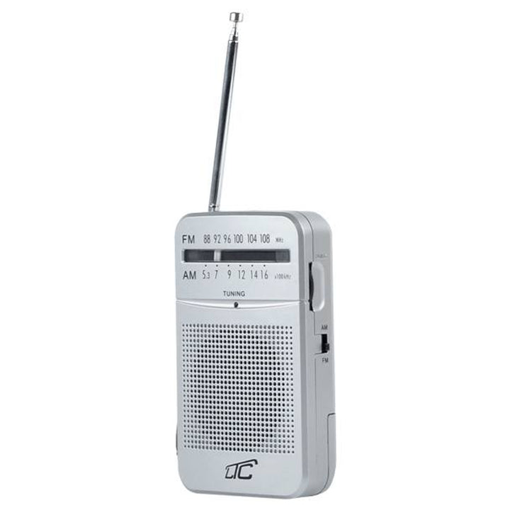 LTC Retro Lega draagbare radio met een telescopische antenne