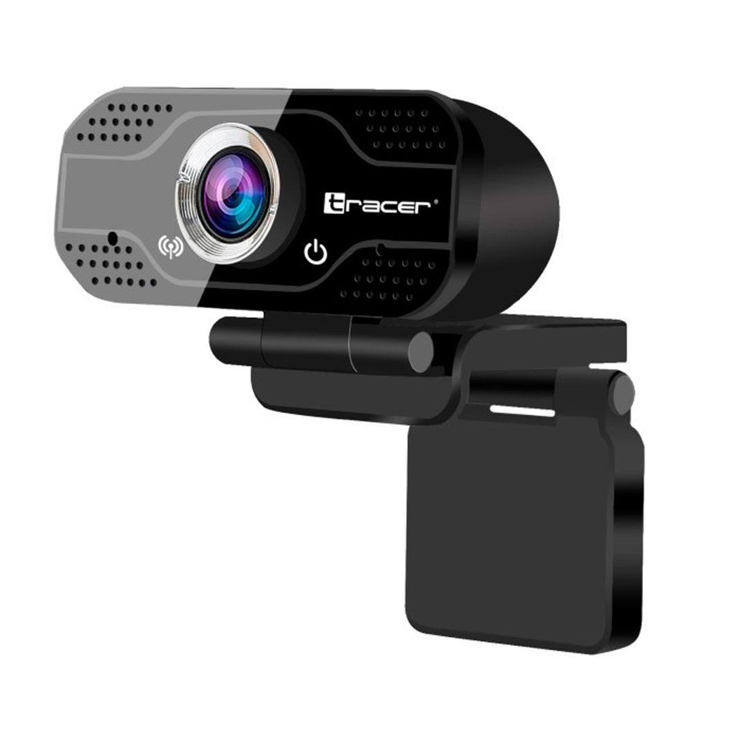 Tracer - WEB007 - USB webcam met microfoon FullHD 30 fps 120 ° gezichtsveld Lichtcorrectie Home office streaming camera ...