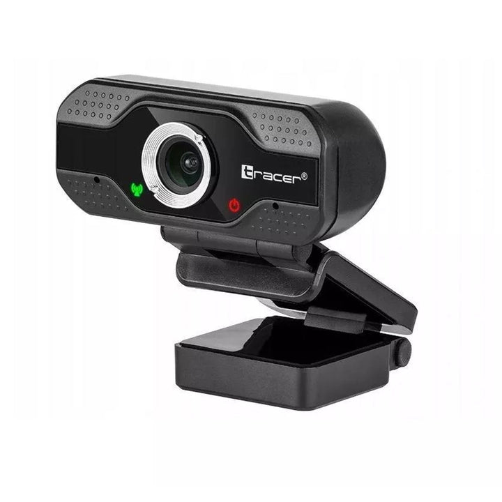 Tracer - WEB007 - USB webcam met microfoon FullHD 30 fps 120 ° gezichtsveld Lichtcorrectie Home office streaming camera ...