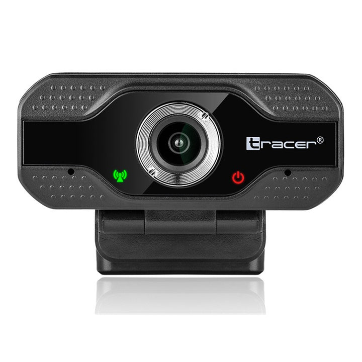 Tracer - WEB007 - USB webcam met microfoon FullHD 30 fps 120 ° gezichtsveld Lichtcorrectie Home office streaming camera ...