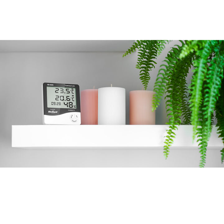 Rebel Tools RB-0005 weerstation voor thuis met vochtigheidsmeting