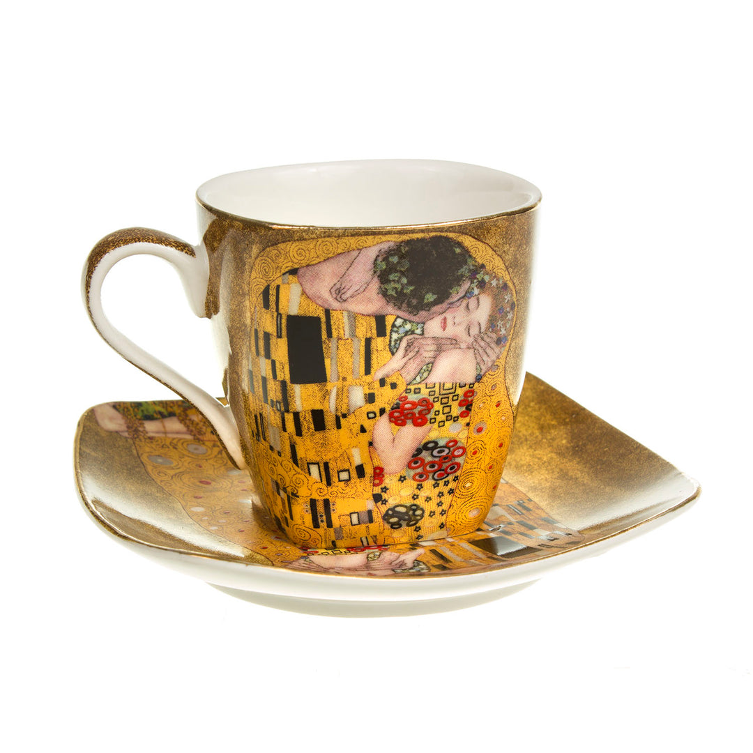 ESPRESSO PORSELEIN KOPJE MET SCHOTEL