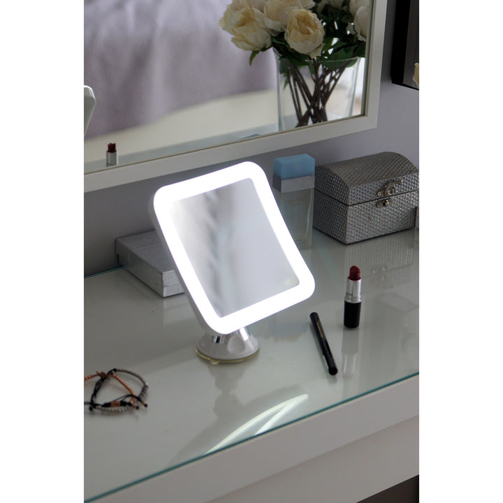 Badkamerspiegel, draaibaar met LED-verlichting CR 2169