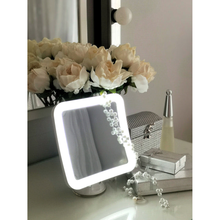 Badkamerspiegel, draaibaar met LED-verlichting CR 2169
