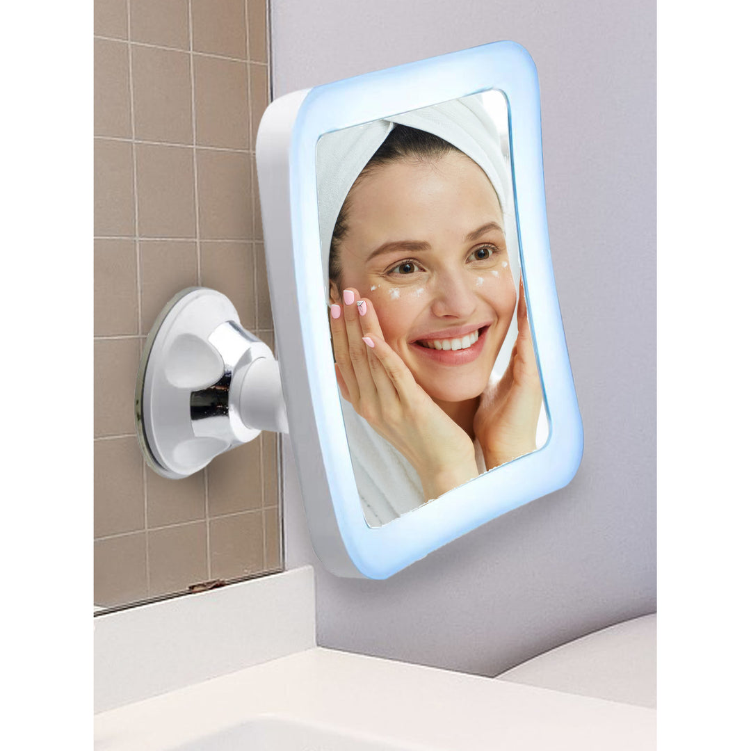 Badkamerspiegel, draaibaar met LED-verlichting CR 2169