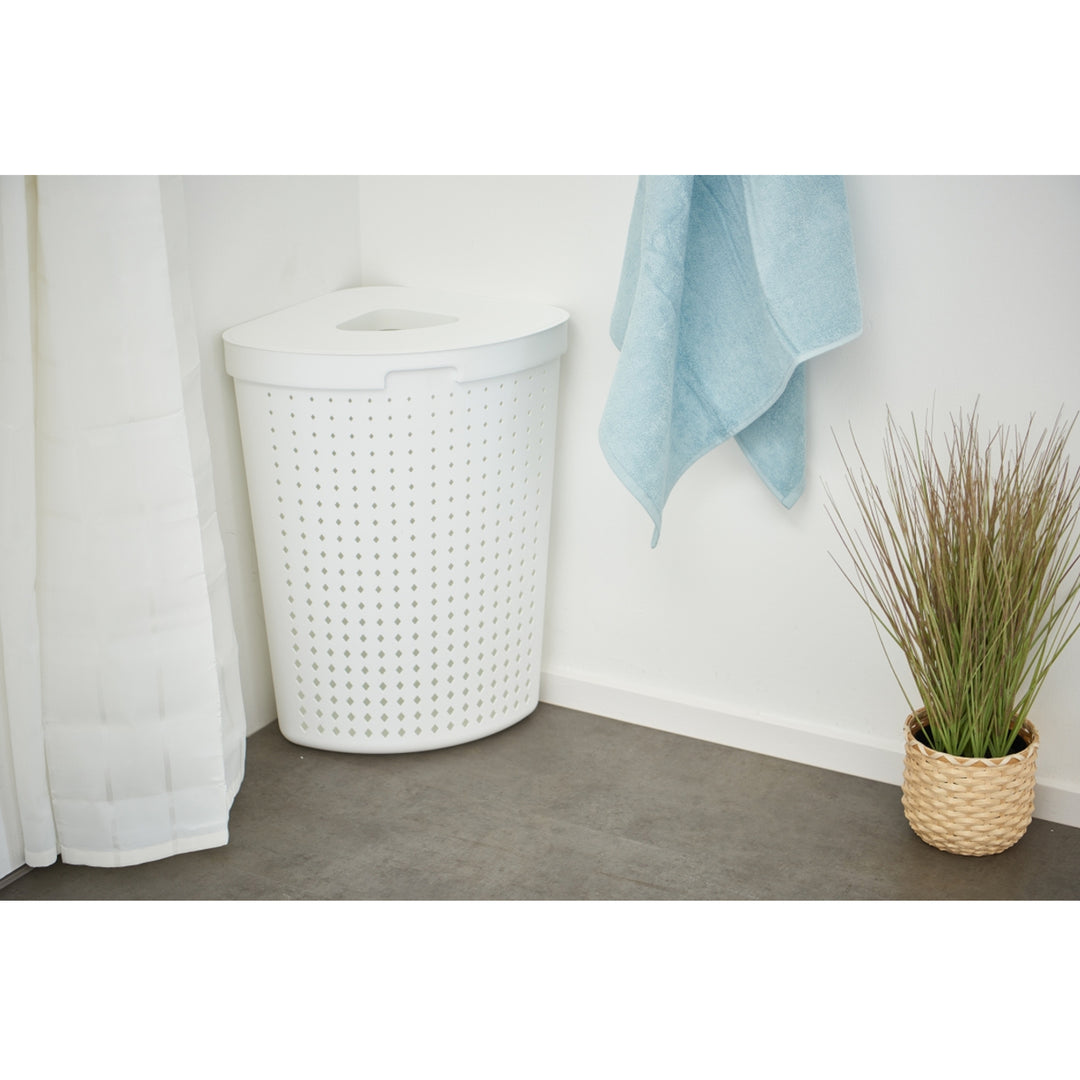 PLAST TEAM Hoek wasmand Seoul 62L - praktische oplossingen en uniek design