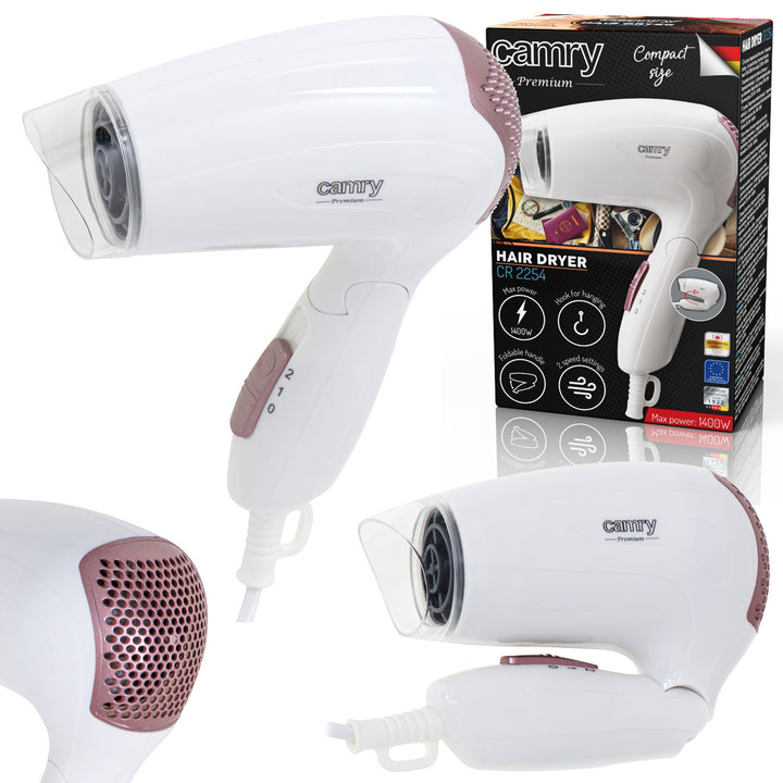 Haardroger 1200W Camry CR 2254 2 vermogensstanden
