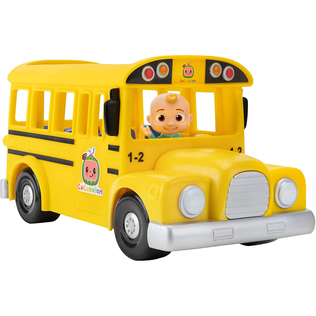 CoComelon CMW0015 meezingbus met geluid en JJ speelfiguur voor kinderen vanaf 2 jaar