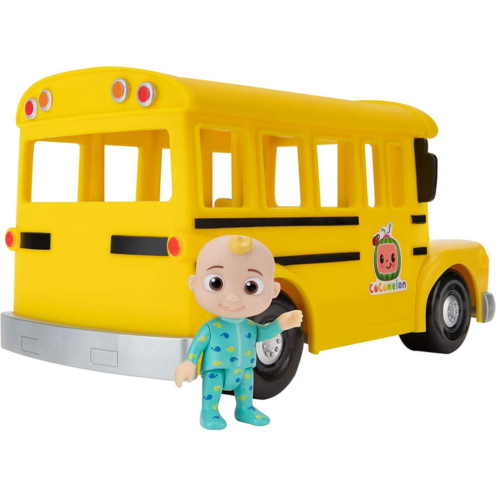 CoComelon CMW0015 meezingbus met geluid en JJ speelfiguur voor kinderen vanaf 2 jaar