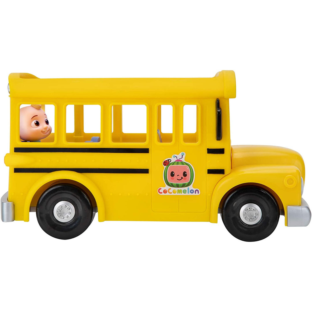 CoComelon CMW0015 meezingbus met geluid en JJ speelfiguur voor kinderen vanaf 2 jaar