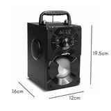 Audiocore AC730 Draagbare bluetooth luidspreker Draadloos 11W Uitgangsvermogen/ Radio / SD / MMC / Aux-in / USB / Verlichting / Afstandsbediening / Handvat