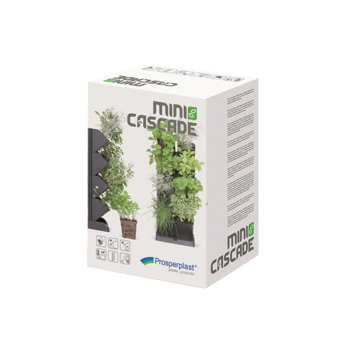 Verticale tuin staande modulaire bloempotten Mini Cascade antraciet