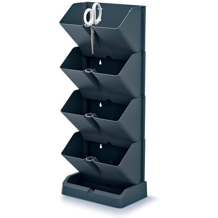 Verticale tuin staande modulaire bloempotten Mini Cascade antraciet