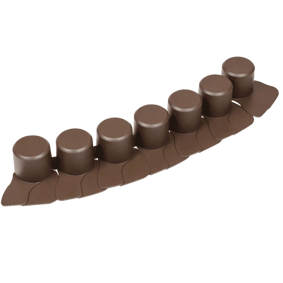 Tuinafscheiding IPAL7 gazonrand - 4,05m / kleur bruin