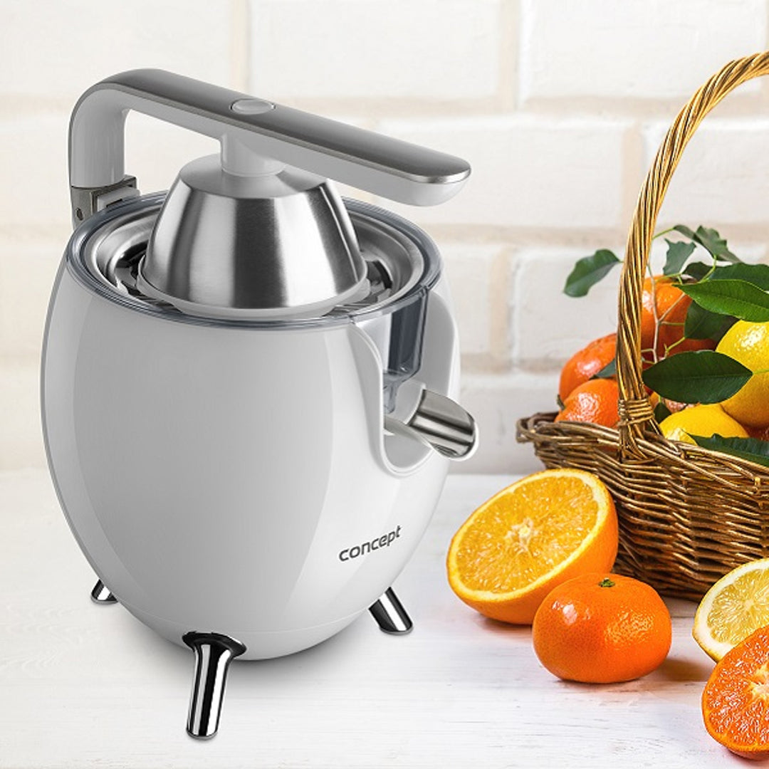 Concept CE3530 Retro elektrische citruspers - kleur wit