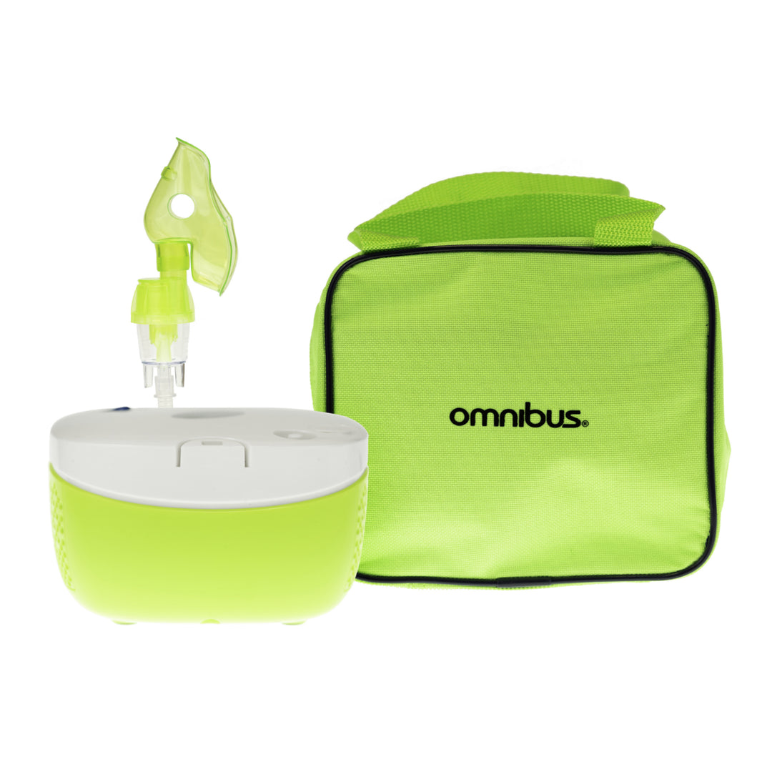 Omnibus Nubi BR-CN195 Elektrische inhalator Inhalerset voor kinderen en volwassenen Vernevelaar Inademing Geprofileerd masker voor volwassenen en kinderen