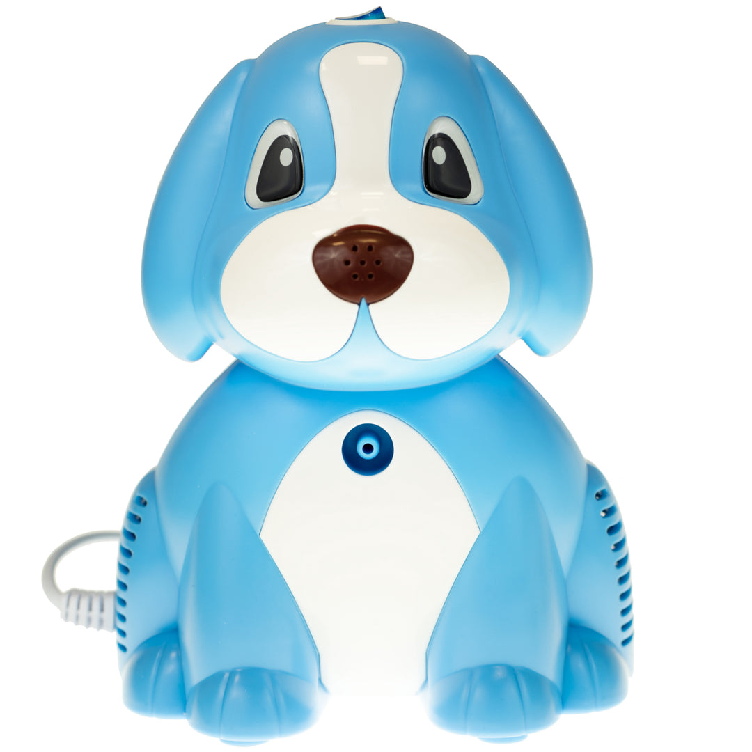 OMNIBUS Puppy Elektrische Inhalator Set Voor Kinderen En Volwassenen Vernevelaar Inademingsmasker Voor Volwassenen En Kinderen (Blauw)