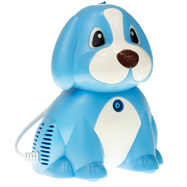 OMNIBUS Puppy Elektrische Inhalator Set Voor Kinderen En Volwassenen Vernevelaar Inademingsmasker Voor Volwassenen En Kinderen (Blauw)