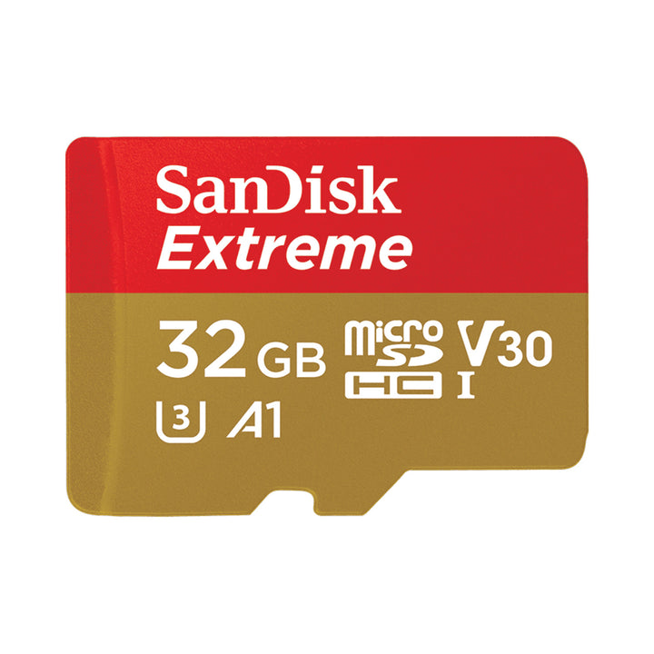 SanDisk microSD-geheugenkaart, capaciteit 32 GB, voor GoPro, Extreme