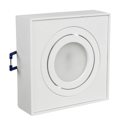 Maclean MCE464W Inbouwspot frame GU10 Inbouwspot plafondlamp Max. 35 W IP20