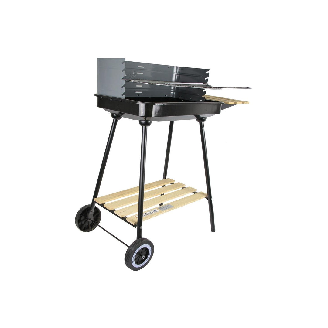 Master Grill MG905 Rechthoekige grillwagen met zijplank barbecuetrolley