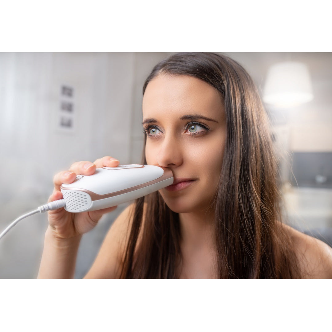 Concept Perfect Skin IL3000 IPL Ontharingsapparaat Epilator Intense Pulse Light-technologie Ontharing Gladde huid 5 intensiteitsniveaus, 2 modi (Precision, Gliss) Oogbeschermingssensor