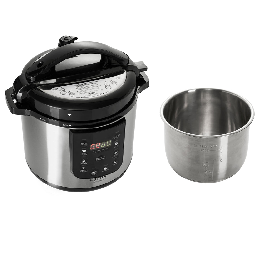 Multifunctionele multikoker snelkookpan Camry CR 6409