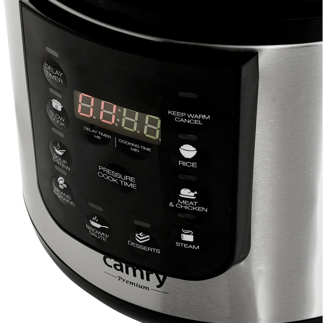Multifunctionele multikoker snelkookpan Camry CR 6409