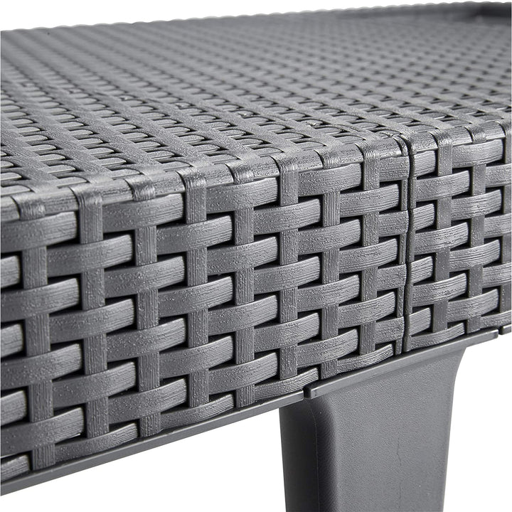 Allibert -Jaipur Sun - Lounger verstelbare Ligbed - Grafiet