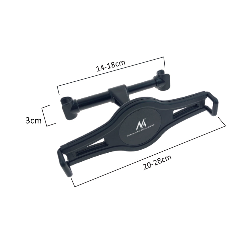 Maclean MC-893 Support universel pour tablette de voiture Support d'appui-tête rotatif à 360 degrés