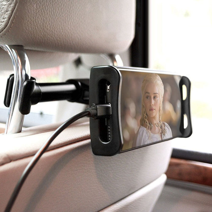 Maclean MC-894 support universel pour smartphone et tablette support pour voiture support pour appui-tête support pour voiture support pour voiture rotatif à 360 degrés