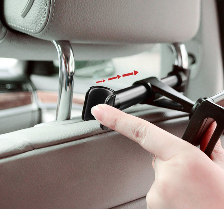 Maclean MC-894 support universel pour smartphone et tablette support pour voiture support pour appui-tête support pour voiture support pour voiture rotatif à 360 degrés