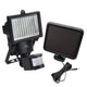 Maclean MCE442 Solar lamp LED spot met bewegingssensor Schijnwerper Solar wandlamp Schemersensor Solar light IP44 6W 360 lumen 6000K (1 x stuk)