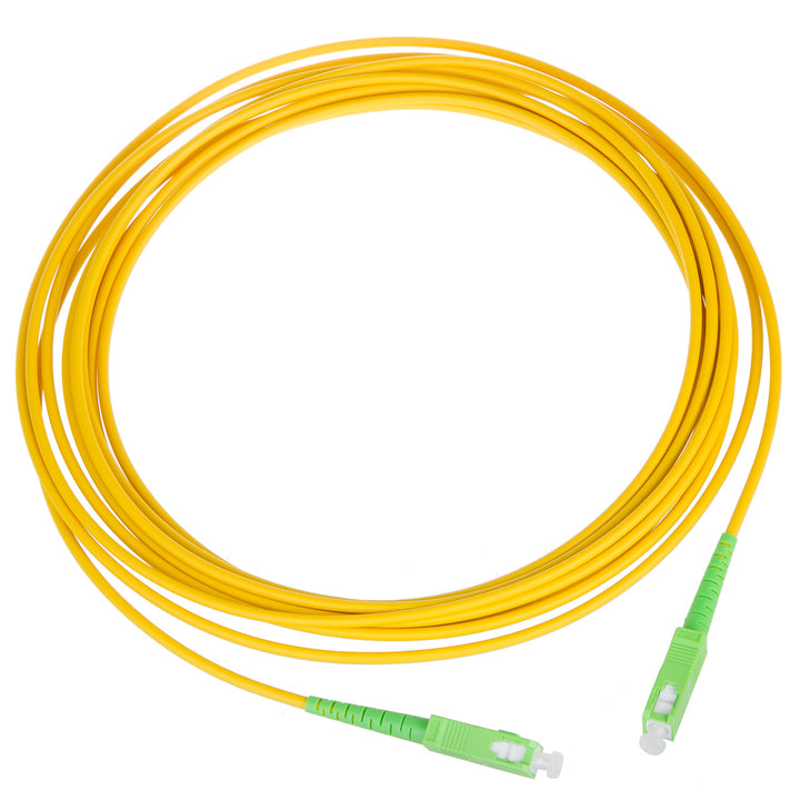 Maclean - Vezeloptische kabel SC/APC naar SC/APC patchkabel 1m