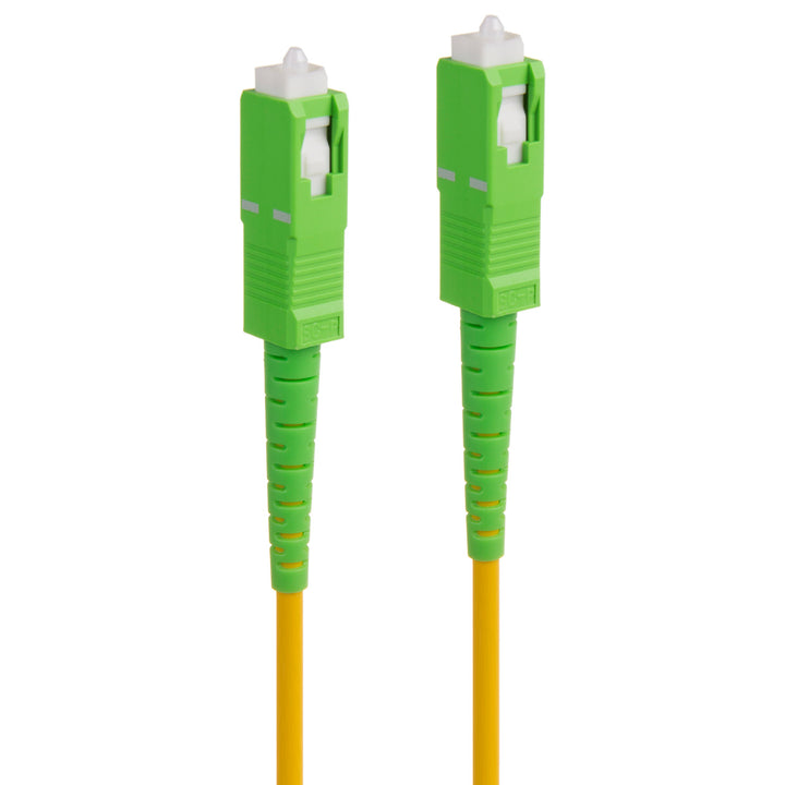 Maclean - Vezeloptische kabel SC/APC naar SC/APC patchkabel 1m