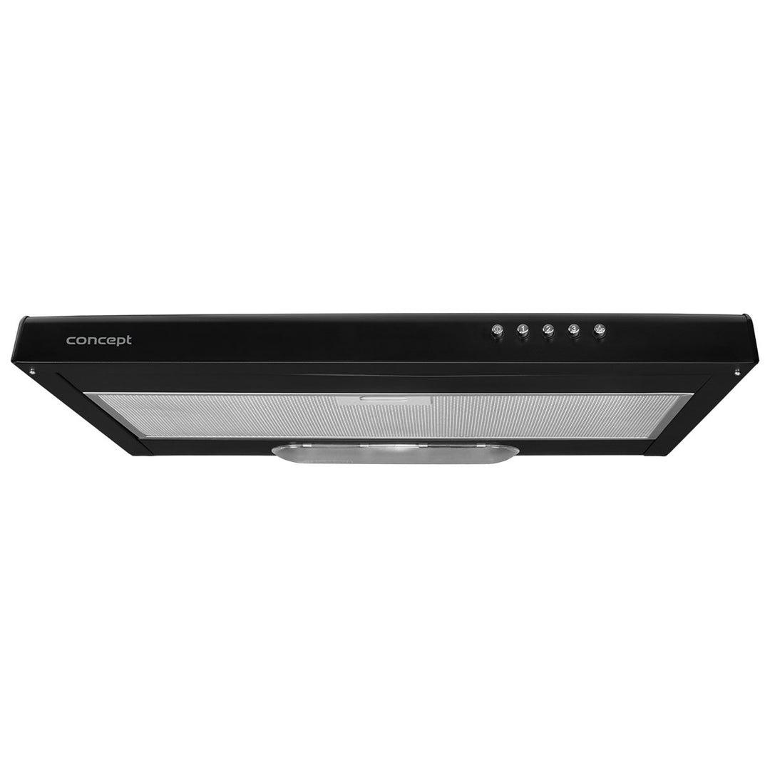 Concept OPP2060 Onderkast Afzuigkap 60 cm LED Verlichting 3 Vermogensniveaus 175 m3/h (Zwart)