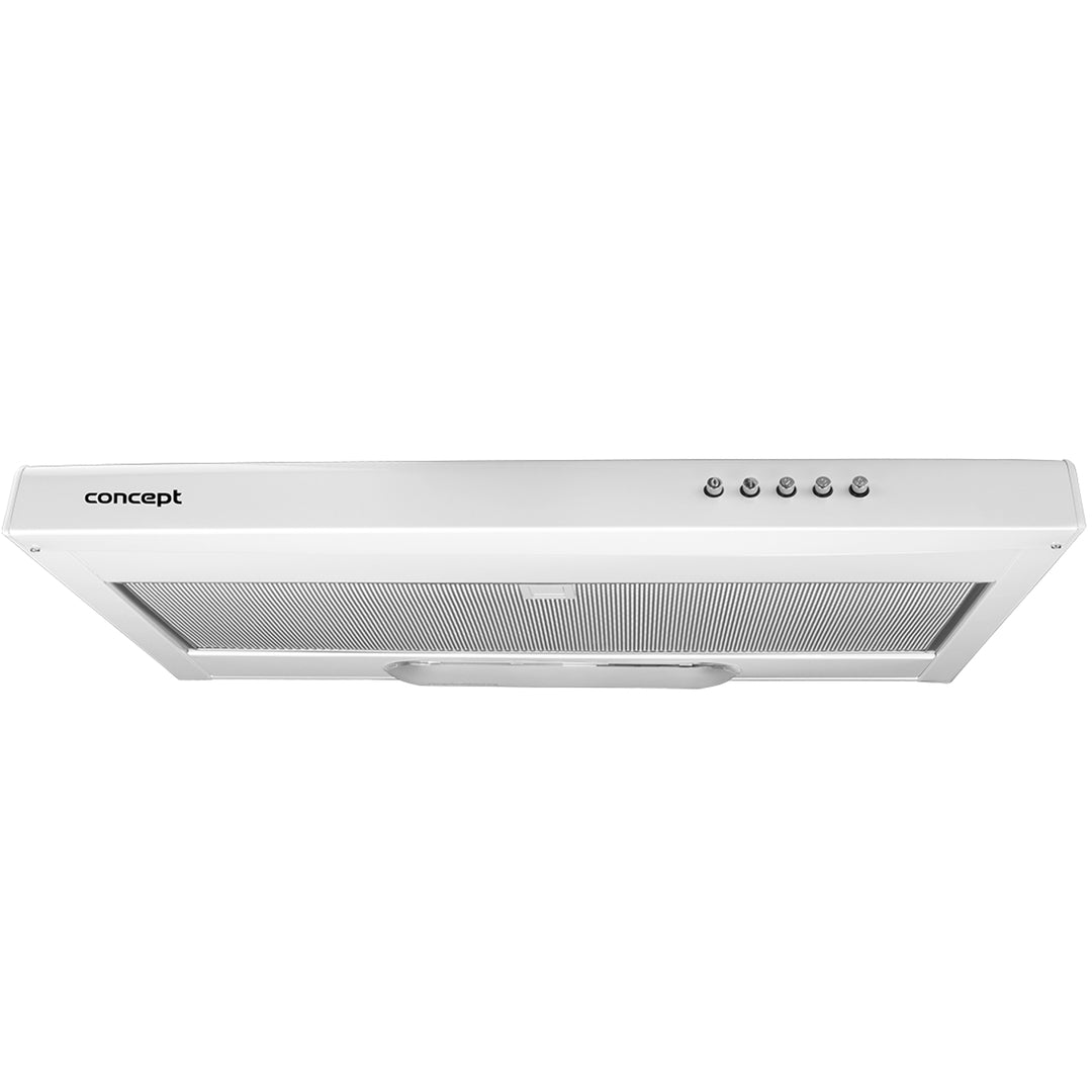 Concept OPP2060 Meuble bas Hotte aspirante 60 cm Éclairage LED 3 niveaux de puissance 175 m3/h (Blanc)