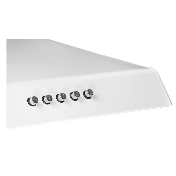 Concept OPP2060 Meuble bas Hotte aspirante 60 cm Éclairage LED 3 niveaux de puissance 175 m3/h (Blanc)