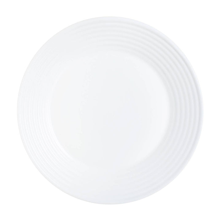 LUMINARC Harena servies met soepkom 18 stuks (soepkom 20 cm) voor 6 personen glas wit