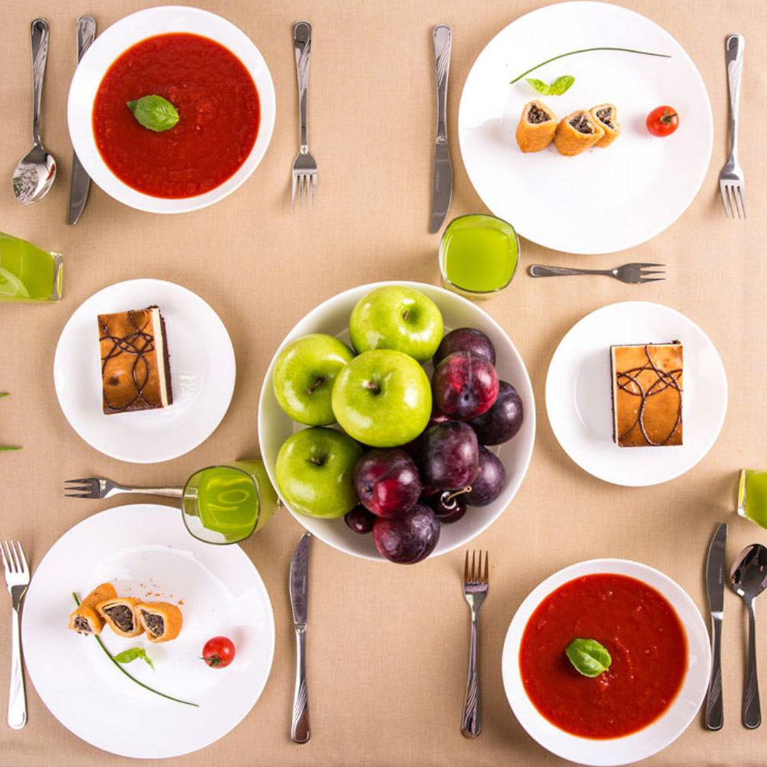 Dinerset Arcopal Zelie wit 18 delig voor 6 personen