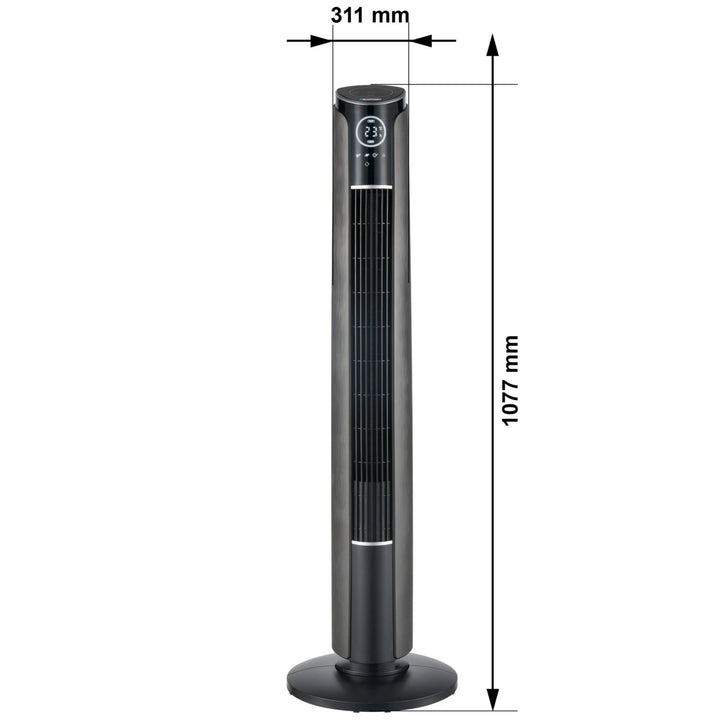Kolomventilator met LCD en afstandsbediening Blaupunkt AFT801