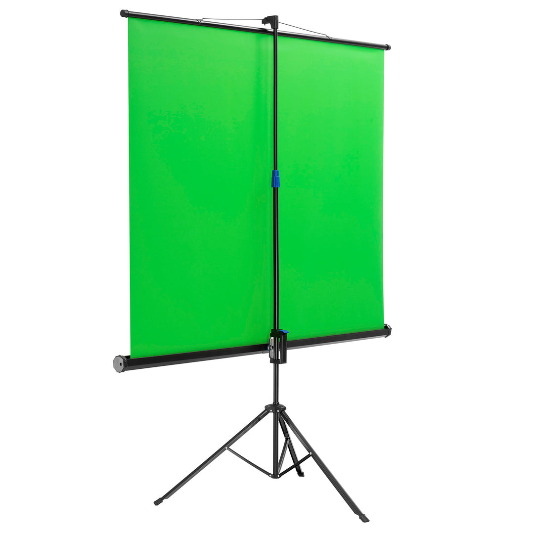 Maclean - Green screen op statief, 92", 150x180cm, in hoogte verstelbaar, MC-931