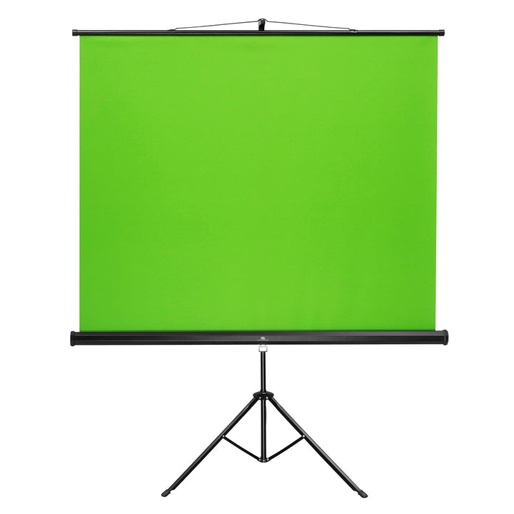 Maclean - Green screen op statief, 92", 150x180cm, in hoogte verstelbaar, MC-931